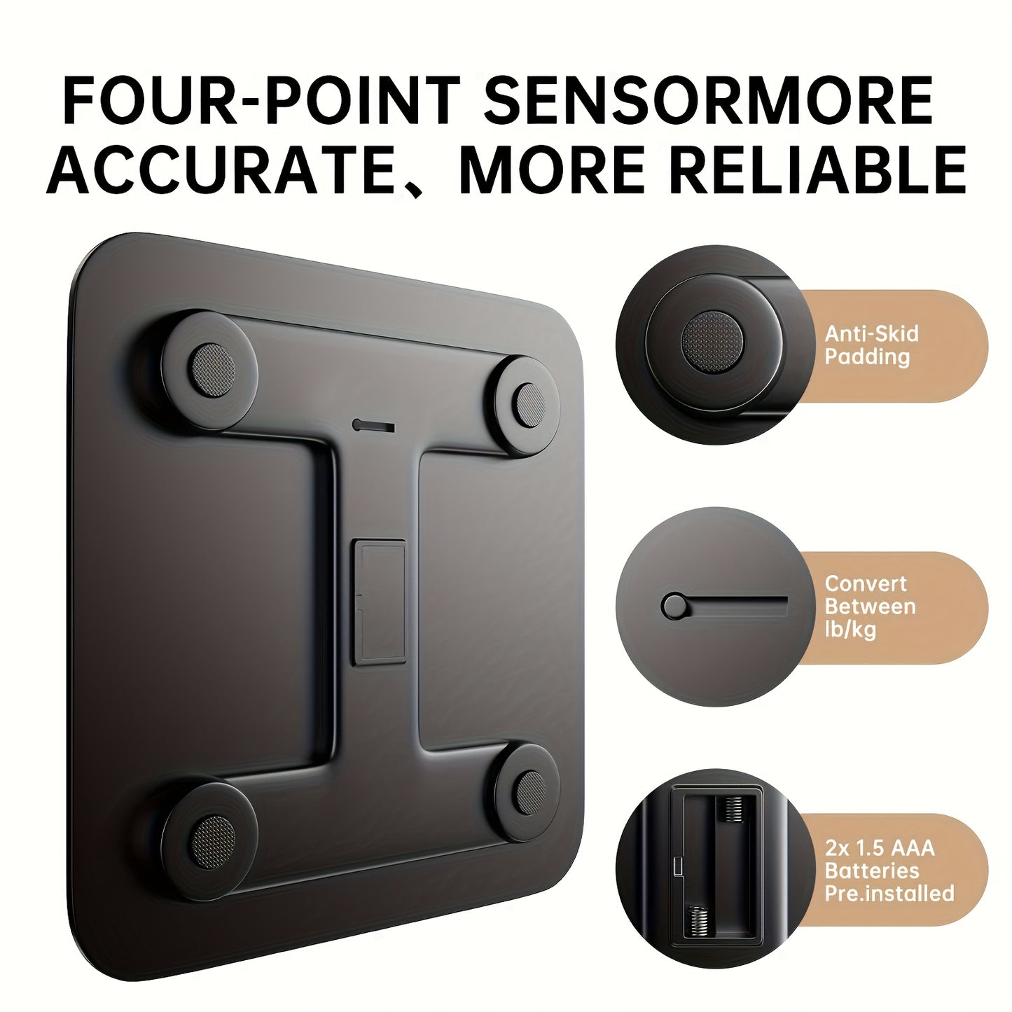 L&B®- Digitale personenweegschaal