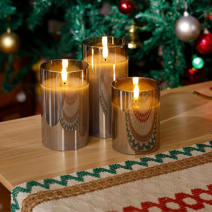L&B® -  Flameless Candle Set with Remote