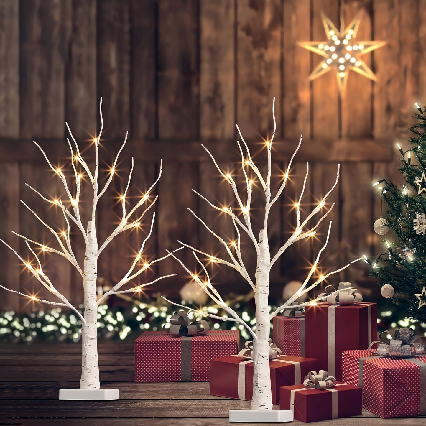 L&B® LED Birch Tree Lights