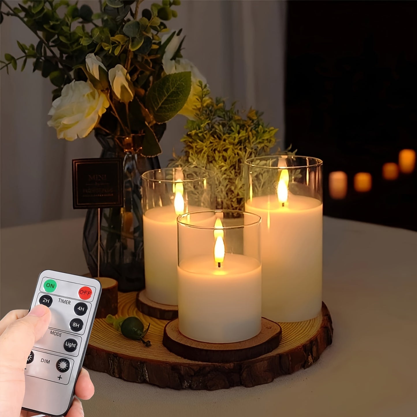 L&B® Flameless LED Candle Set