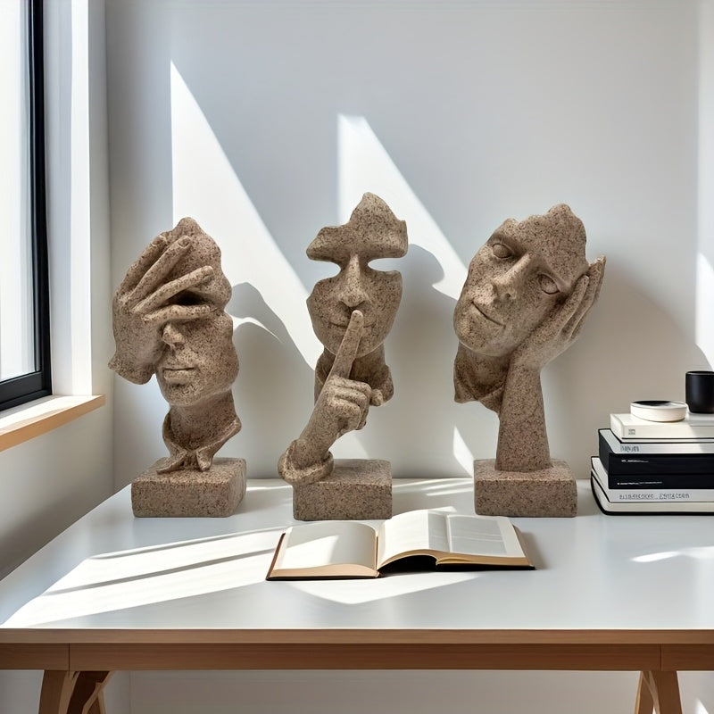 L&B® Abstracte Masker Sculptuurset