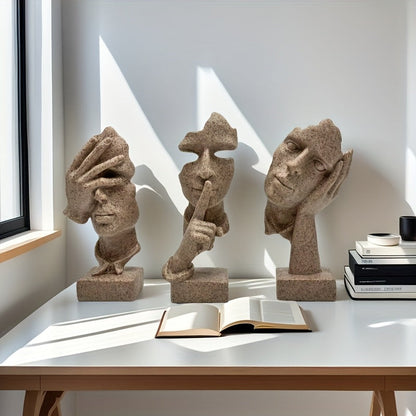 L&B® Abstracte Masker Sculptuurset