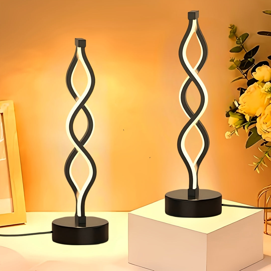 L&B® - Retro Spiral LED Lamp