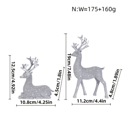L&B® Golden Reindeer Duo