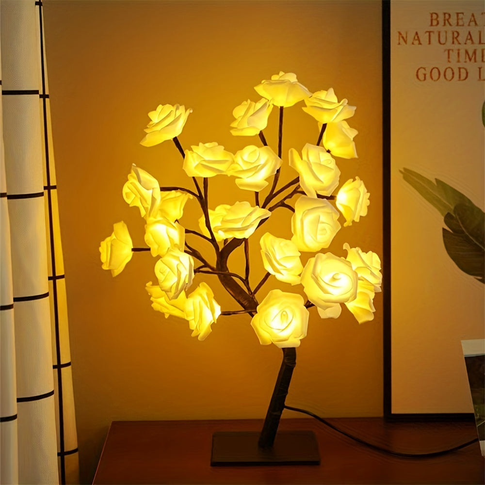 L&B® Rose Glow Tree Lamp
