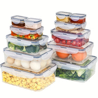 24pcs (12containers + 12lids)