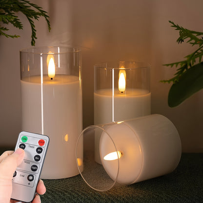 L&B® Flameless LED Candle Set