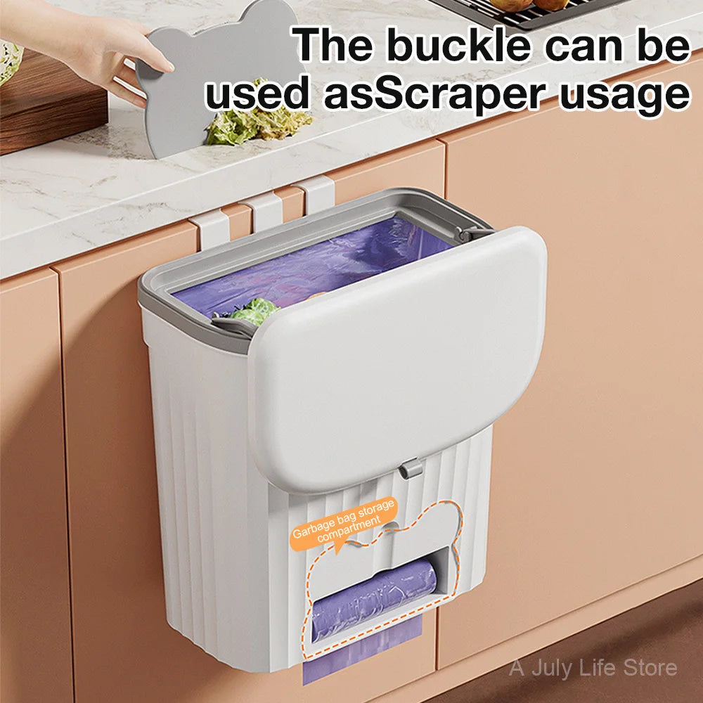 L&B®  - Küchenabfalleimer zur Wandmontage