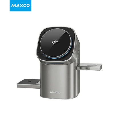 L&B®  - 3-in-1 magnetisches kabelloses Ladegerät