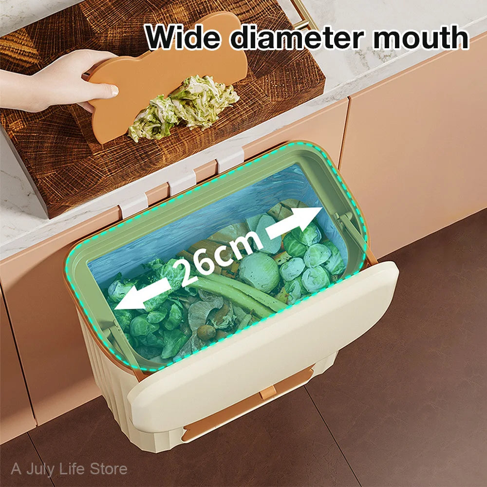 L&B®  - Küchenabfalleimer zur Wandmontage