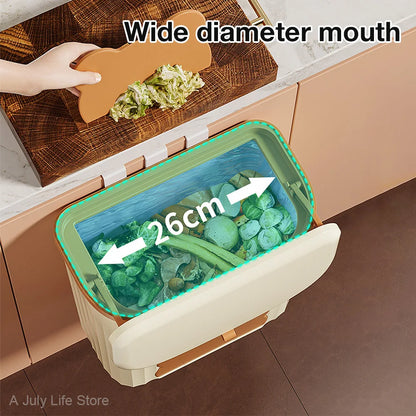 L&B®  - Küchenabfalleimer zur Wandmontage