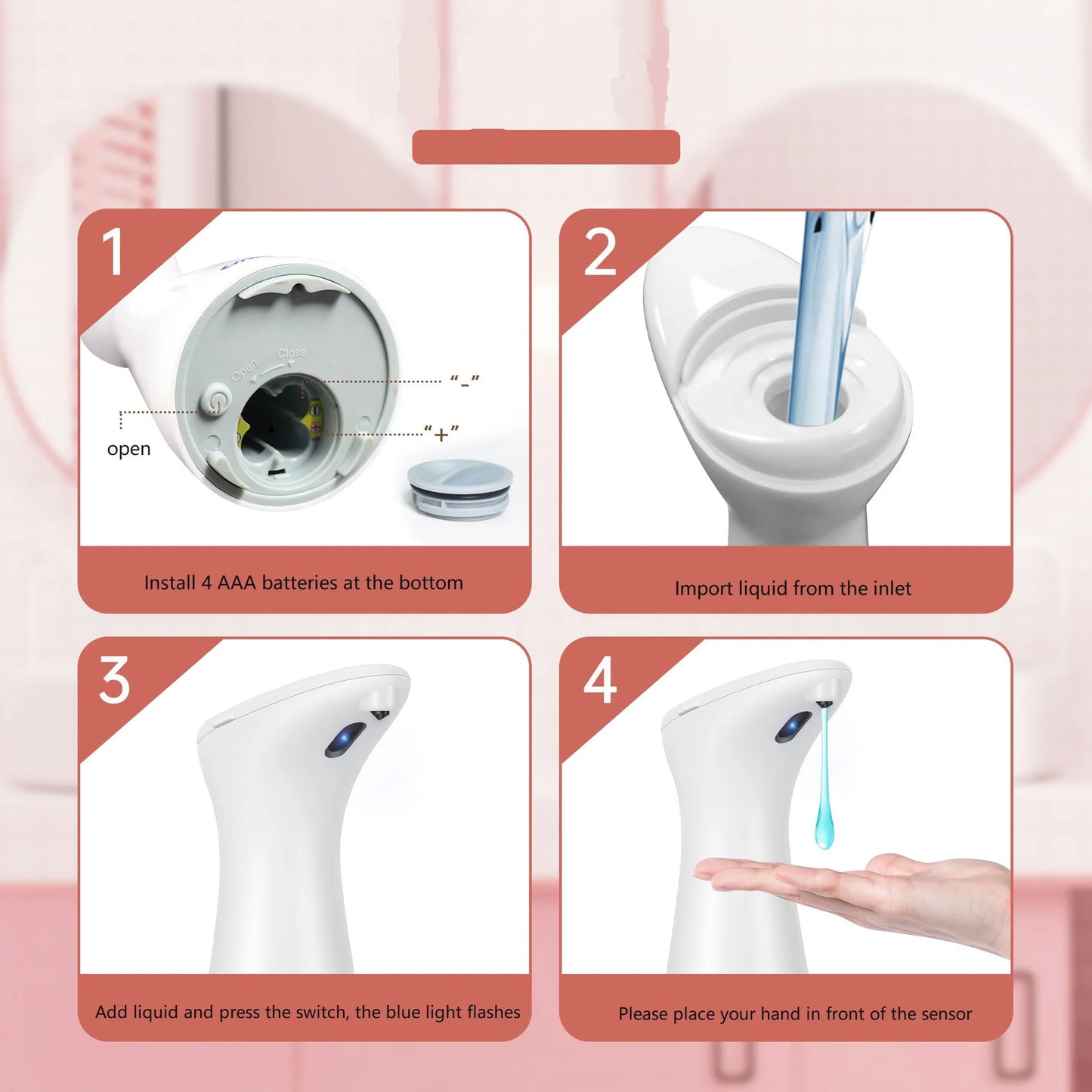 L&B®  - Automatischer Sensor-Seifenspender