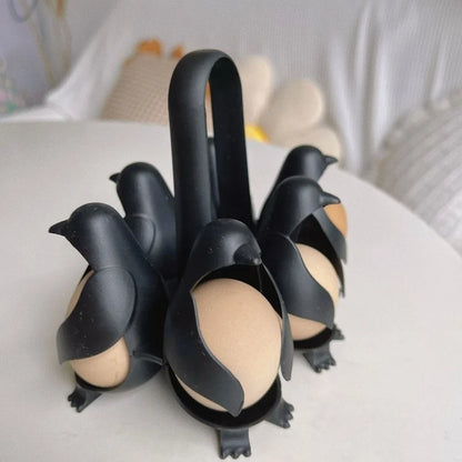 L&B® – Eierkocher im Pinguin-Design (für 6 Eier)