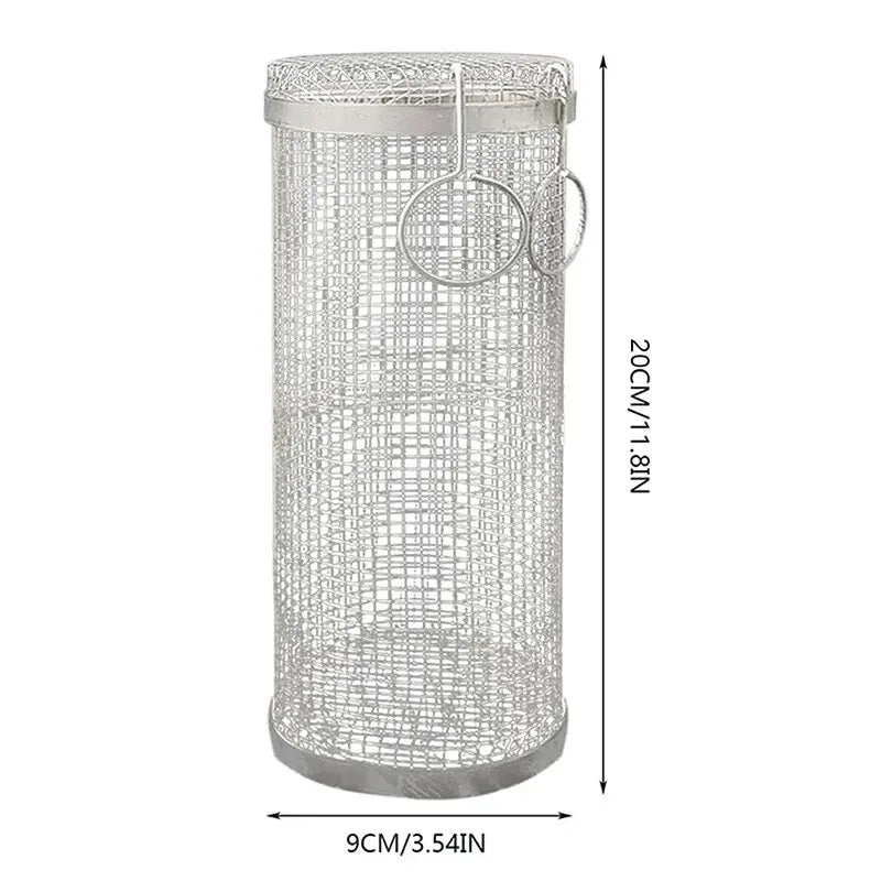 L&B® - Stainless Steel BBQ Grill Basket
