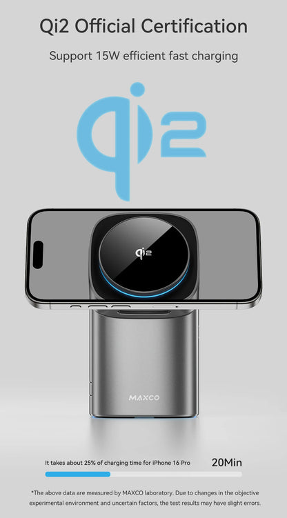 L&B®  - 3-in-1 magnetisches kabelloses Ladegerät