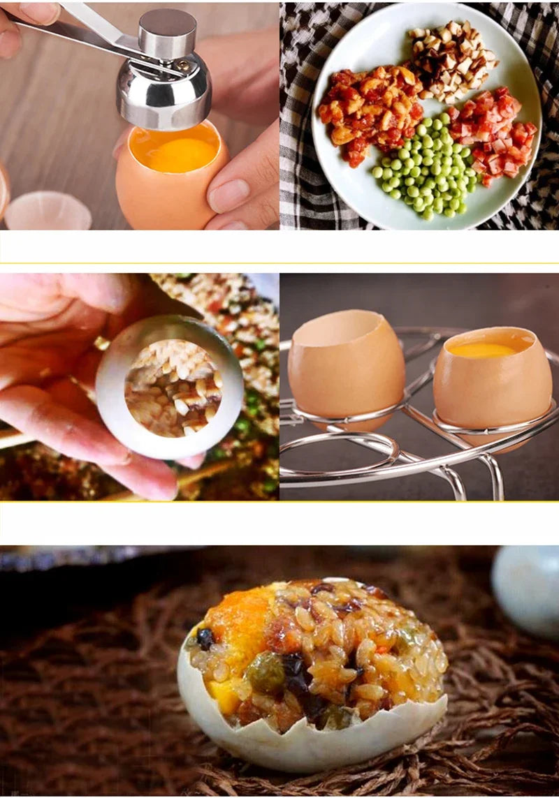 L&B®- Schaar voor eiertoppers van roestvrij staal