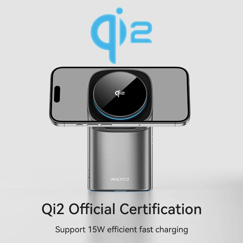 L&B®  - 3-in-1 magnetisches kabelloses Ladegerät