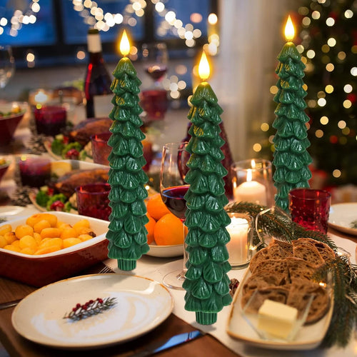 L&B® Luminary LED Paraffin-Tannenkerze