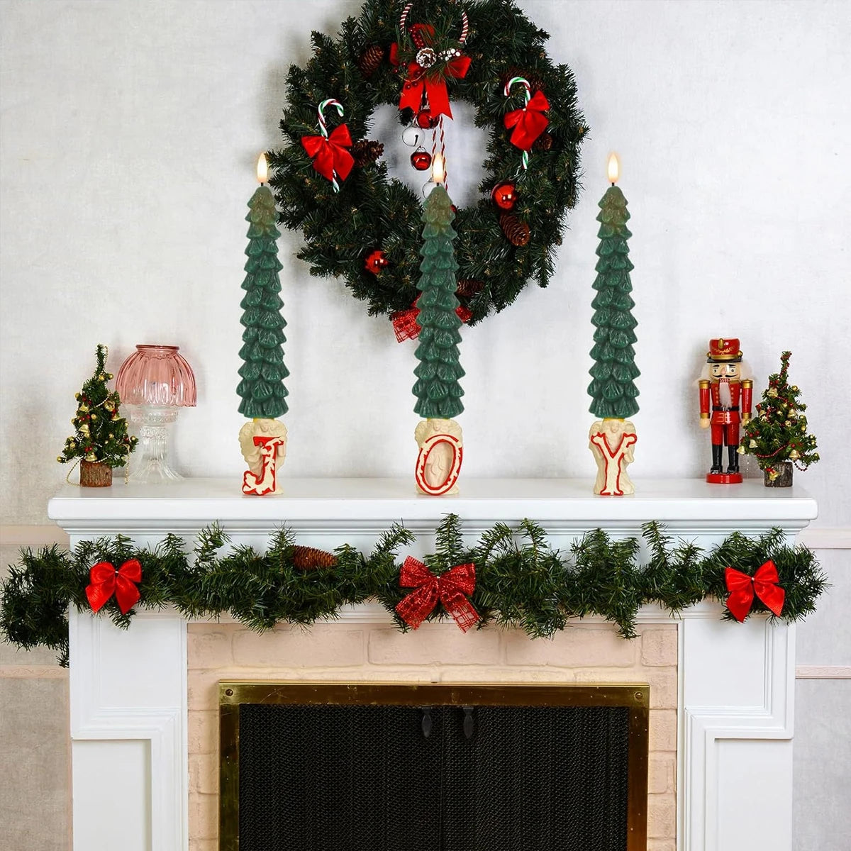 L&B® Luminary LED Paraffin-Tannenkerze