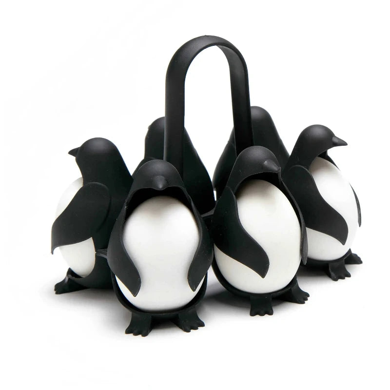 L&B® – Eierkocher im Pinguin-Design (für 6 Eier)