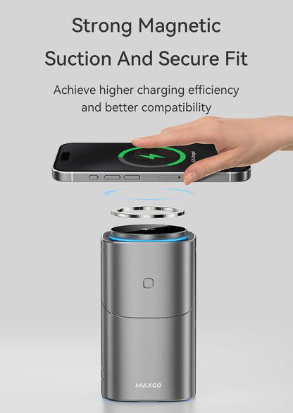 L&B®  - 3-in-1 magnetisches kabelloses Ladegerät