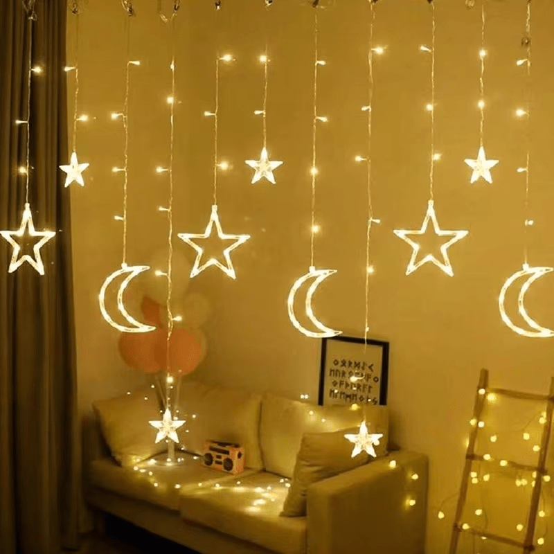 L&B® Enchanted Curtain Lights