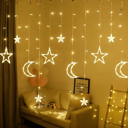 L&B® Enchanted Curtain Lights