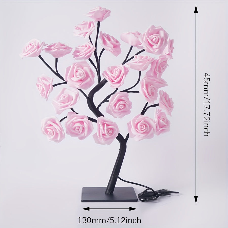 L&B® Rose Glow Tree Lamp