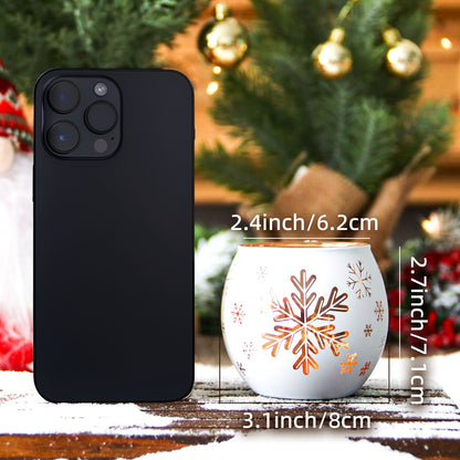 L&B® Snowflake Candle Holders