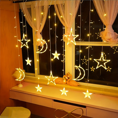 L&B® Enchanted Curtain Lights