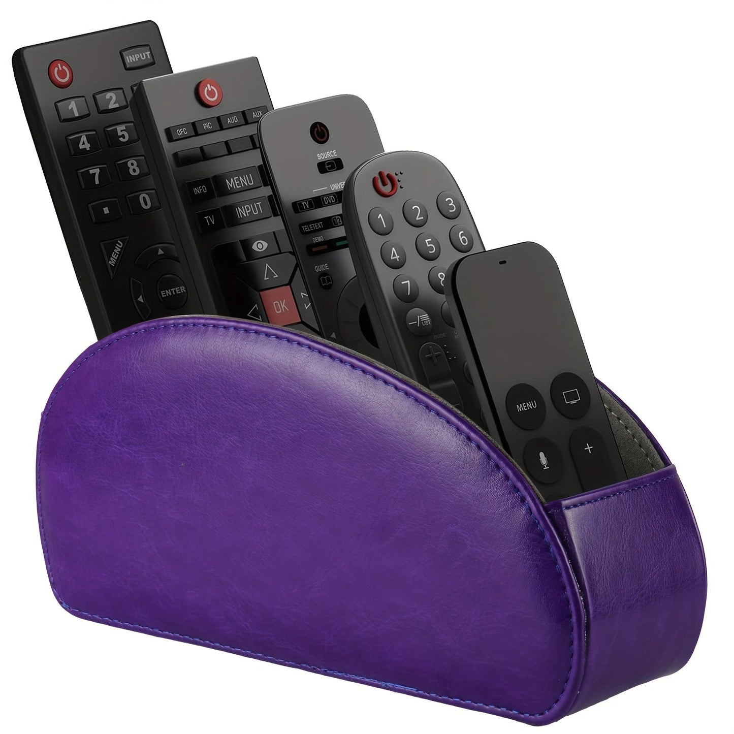 L&B® - Leather Remote Control Holder