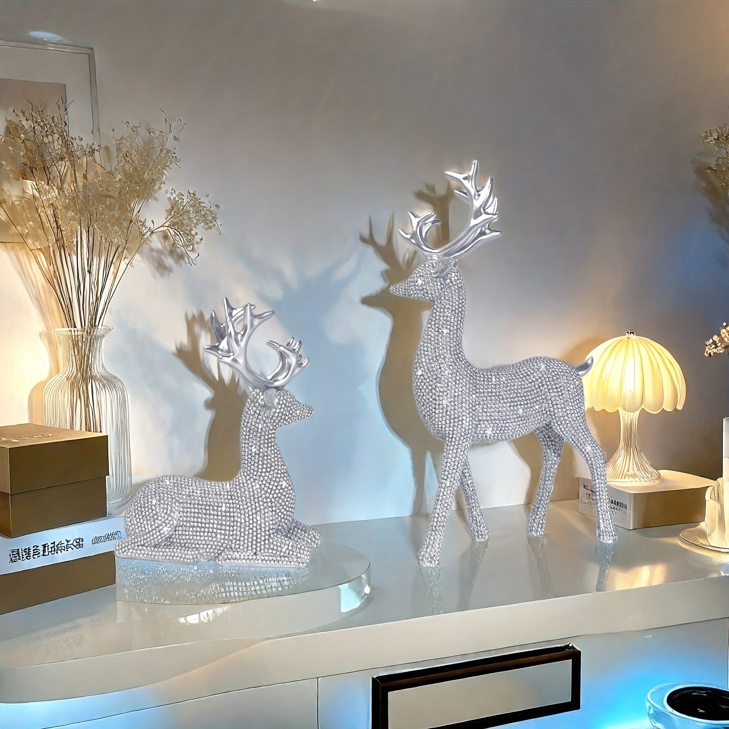 L&B® Golden Reindeer Duo