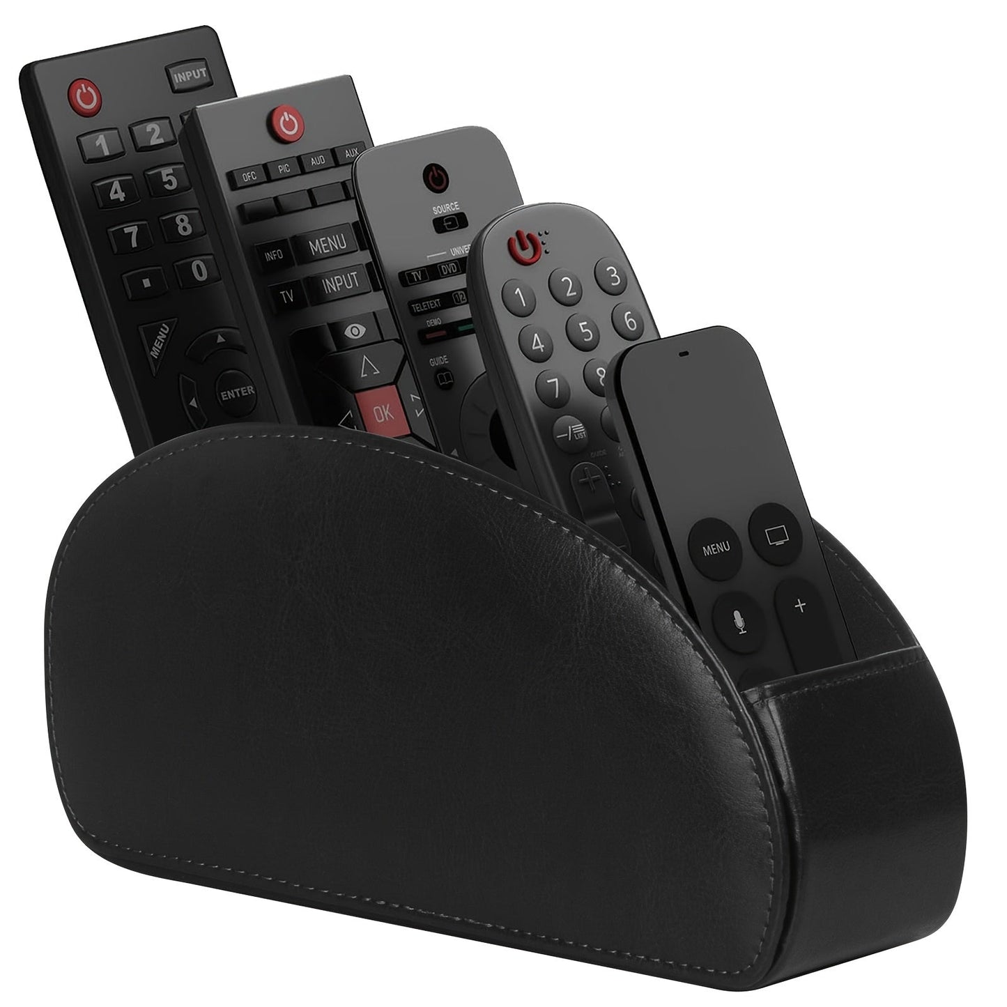 L&B® - Leather Remote Control Holder