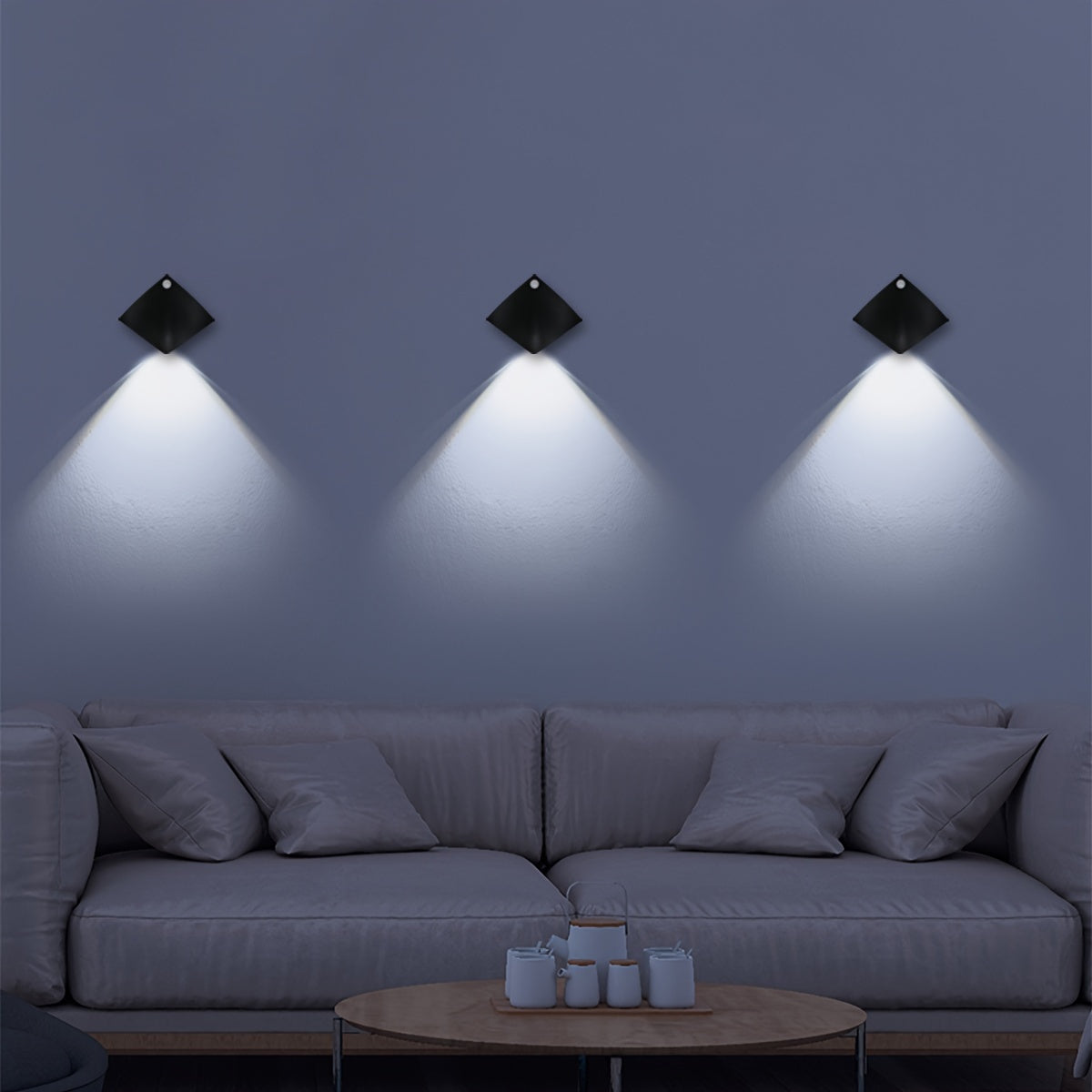 L&B® - LED-wandlamp met bewegingssensor