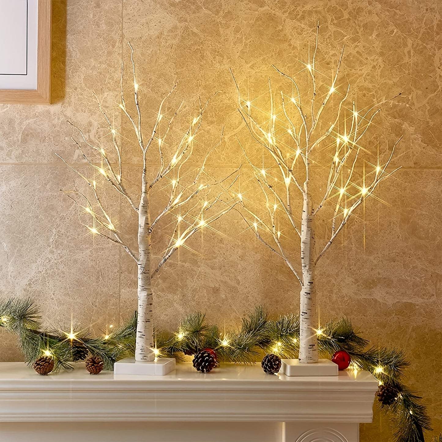 L&B® LED Birch Tree Lights