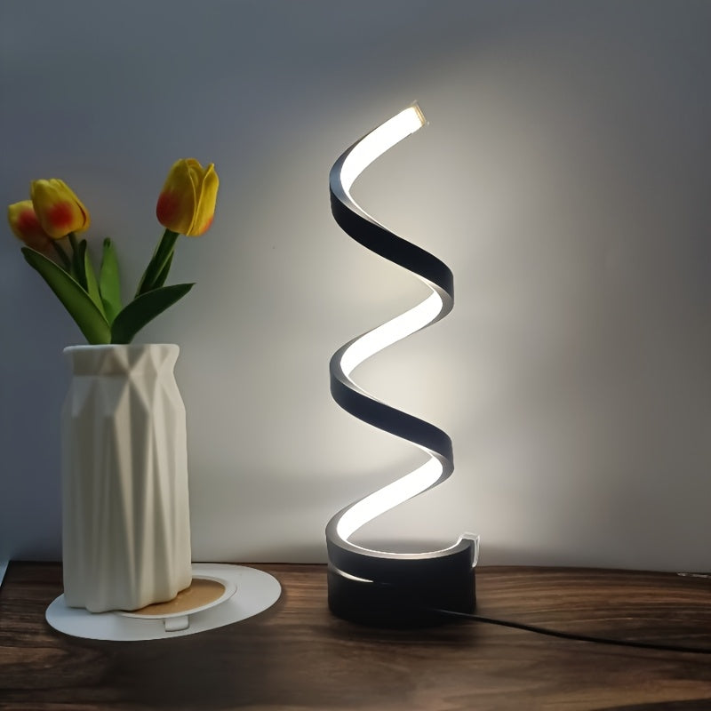 L&B®- Moderne spiraalvormige LED-bureaulamp